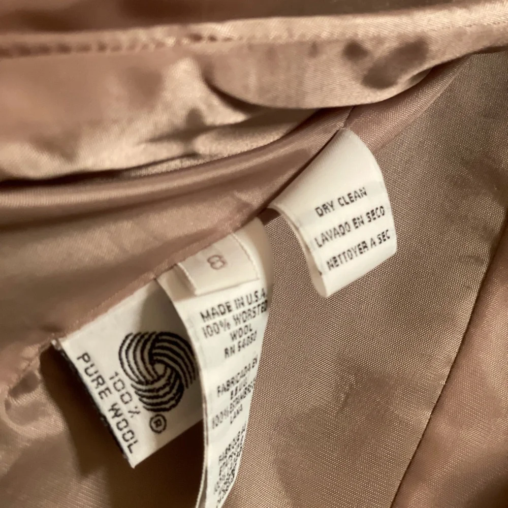 Vintage Christian Dior Tan with Black Accent Detailing